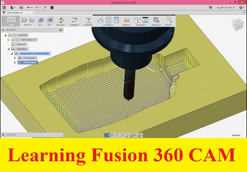 كورس تعليم التصنيع باستخدام برنامج فيوجن - 360  Learning Fusion 360 CAM F_3_6_13