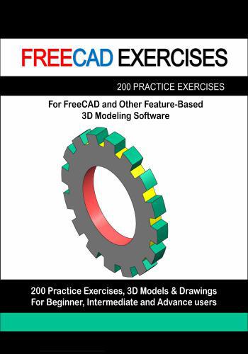 كتاب FREECAD Exercises - 200 Practice Exercises  F_c_2_10