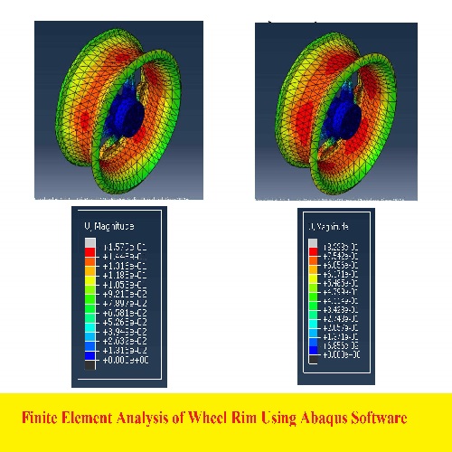 بحث بعنوان Finite Element Analysis of Wheel Rim Using Abaqus Software F_e_a_18