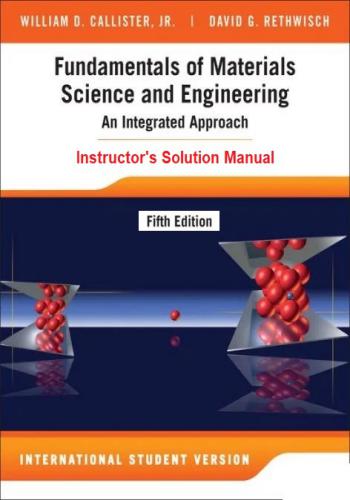 حل كتاب Fundamentals of Materials Science and Engineering - Instructor's Solution Manual  F_o_m_27