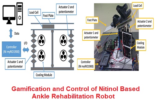بحث بعنوان Gamification and Control of Nitinol Based Ankle Rehabilitation Robot  G_a_c_10