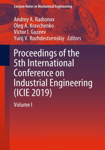 كتاب Proceedings of the 5th International Conference on Industrial Engineering (ICIE 2019) - Volume I I_o_k_10