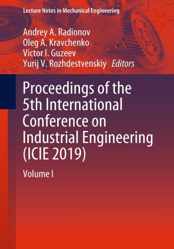 كتاب Proceedings of the 5th International Conference on Industrial Engineering (ICIE 2019) - Volume I  I_o_k_10