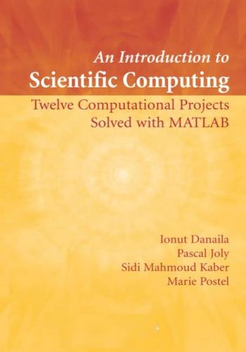 كتاب An Introduction to Scientific Computing - Twelve Computational Projects Solved with MATLAB  M_a_i_14