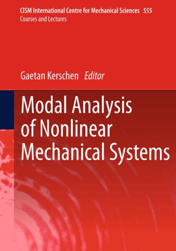 كتاب Modal Analysis of Nonlinear Mechanical Systems  M_a_o_12