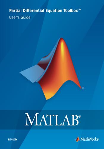 كتاب MATLAB Partial Differential Equation Toolbox - User ' s Guide M_p_d_10