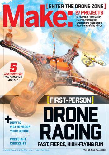 كتاب Make - Technology on Your Time Volume 44 - Enter the Drone Zone  M_t_o_12