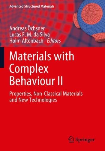 كتاب Materials with Complex Behaviour II M_w_c_10