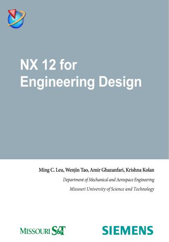 كتاب NX 12 for Engineering Design  N_x_1210