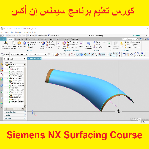 كورس تعليم برنامج سيمنس إن أكس - Siemens NX Surfacing Course  N_x_s_10