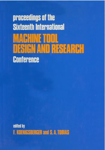 كتاب Proceedings of the Sixteenth International Machine Tool Design and Research Conference  P_o_t_18