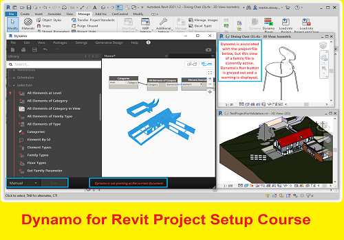 كورس تعليم برنامج ريفيت - Dynamo for Revit Project Setup Course R_l_d_10