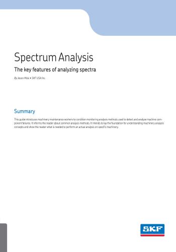 كتاب Spectrum Analysis - The key features of analyzing spectra  S_a_r_12