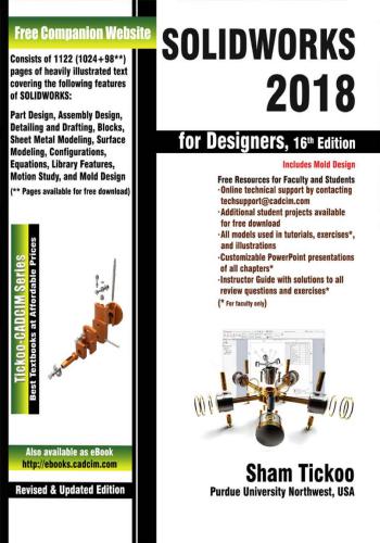 كتاب SOLIDWORKS 2018 for Designers S_w_1811