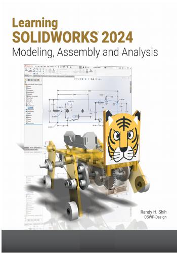كتاب Learning SOLIDWORKS 2024 - Modeling, Assembly and Analysis S_w_l_43