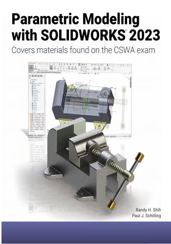 كتاب Parametric Modeling with SOLIDWORKS 2023 - Covers materials found on the CSWA exam  S_w_p_30