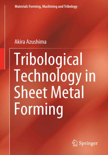 كتاب Tribological Technology in Sheet Metal Forming T_t_i_10
