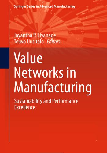 كتاب Value Networks in Manufacturing - Sustainability and Performance Excellence  V_n_i_10