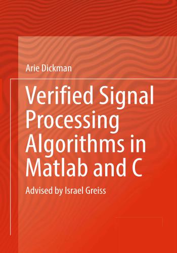 كتاب Verified Signal Processing Algorithms in Matlab and C  V_s_p_10