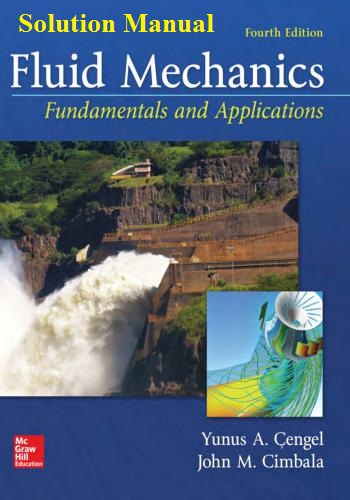 حل كتاب Fluid Mechanics - Fundamentals and Applications Solution Manual  Y_a_c_28