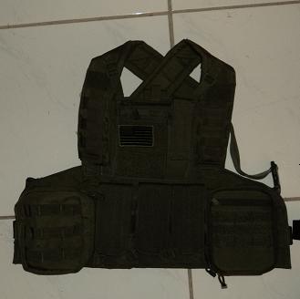 Chest rigs , small plate carries,and q.r plate carrier... load outs admins, knee pads , fold dump pouches Dec_0315