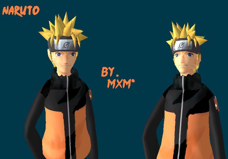 الكل يعرف ناروتو- وانا اليوم جبت ليكم ناروتو شيبودن ثلاثي الابعاد..naruto shuppuden 3d model Xw10