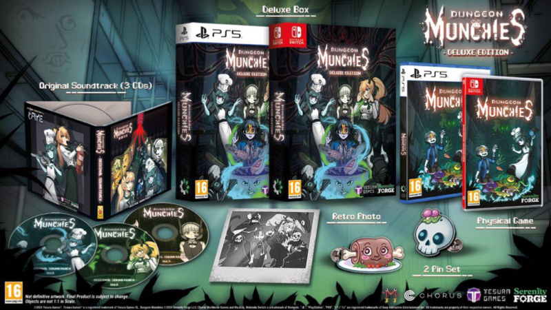Dungeon Munchies - édition Deluxe (PS5,Switch) 2634