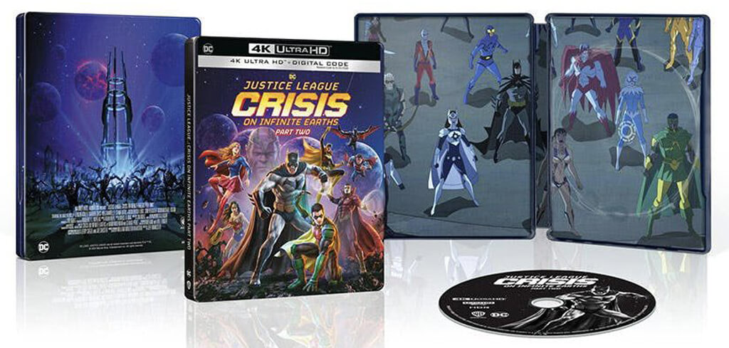 Justice League : Crisis on Infinite Earths : Partie 2 - steelbook 4K 6159
