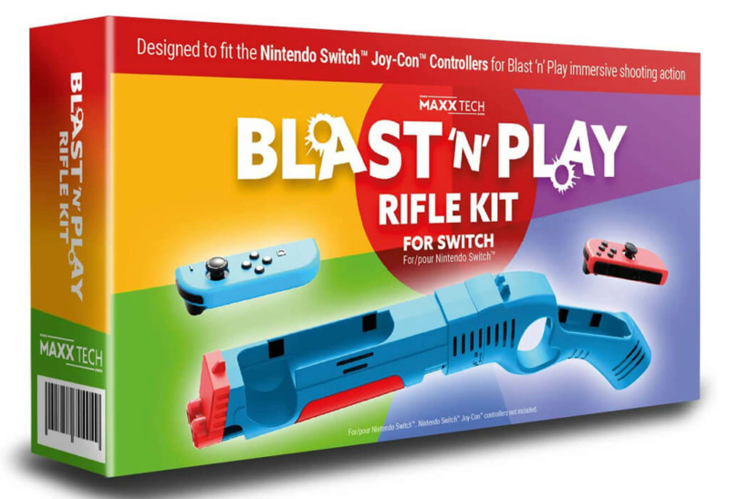Blast ‘n’ Play Rifle - Kit Nintendo Switch Blast-10