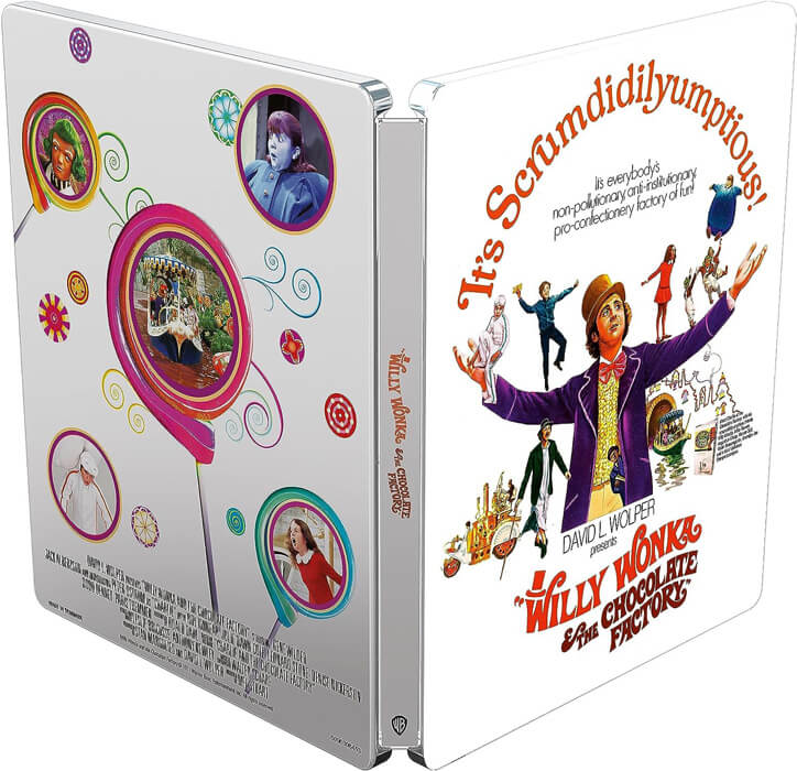 Charlie et la chocolaterie (1971) - steelbook 4K Charli10