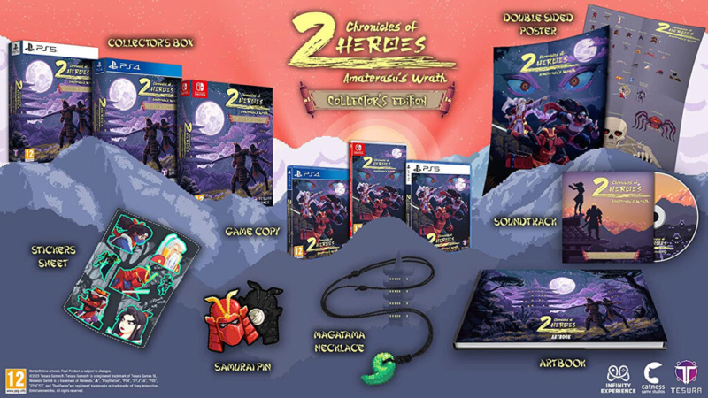 Chronicles of 2 Heroes Amaterasu's Wrath - Edition collector PS5, PS4, Switch Chroni10