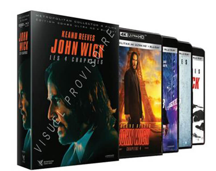 John Wick : Chapitre 4 - steelbook 4K édition limitée Coffre10