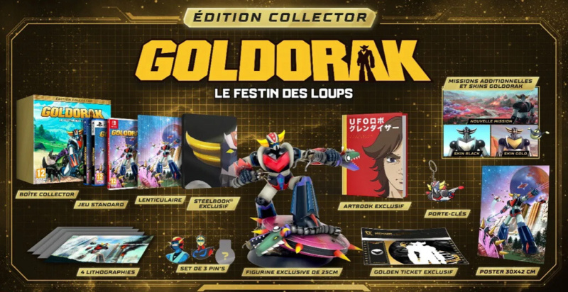 Goldorak : Le Festin des Loups - édition Deluxe steelbook + collector  Goldor12