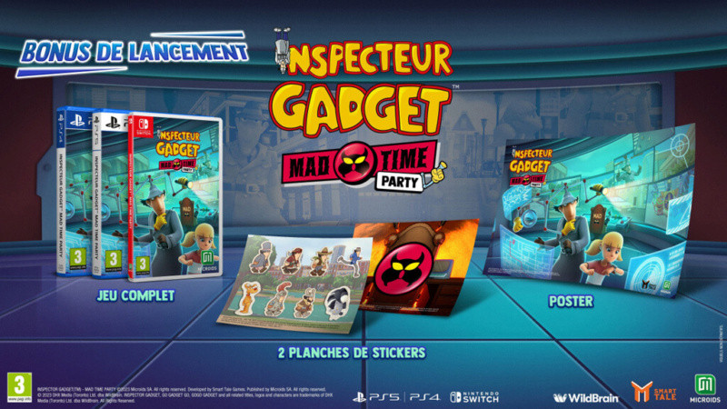 Inspecteur Gadget : Mad time party (  Switch, PS5, PS4 ) Inspec10