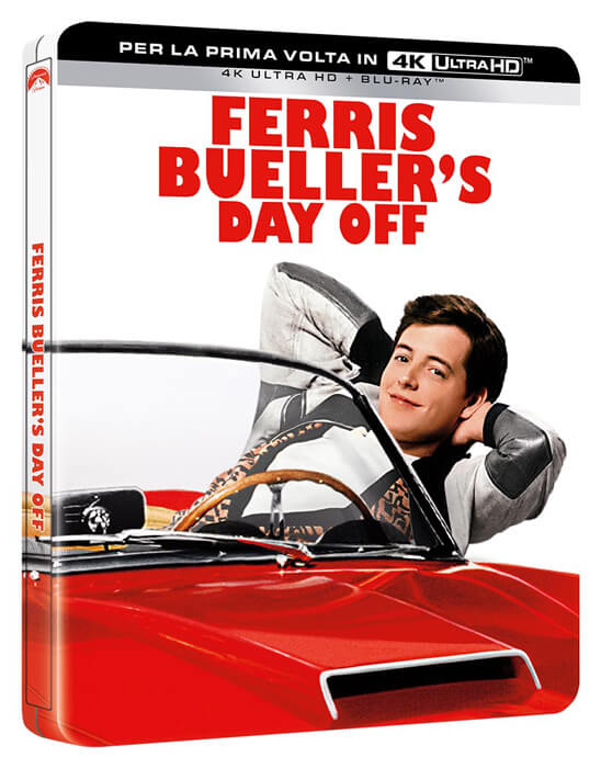 La folle journée de Ferris Bueller - steelbook 4K La-fol10