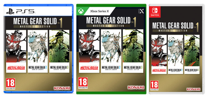 Metal Gear Solid : Master collection Vol.1 (version physique)  Switch, PS5, Xbox Metal-10