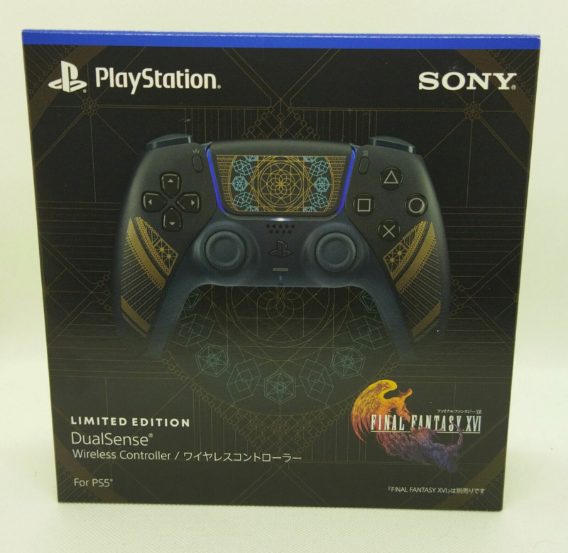 Manette PS5 dualsense édition limitée Final Fantasy XVI + cover S-l16010