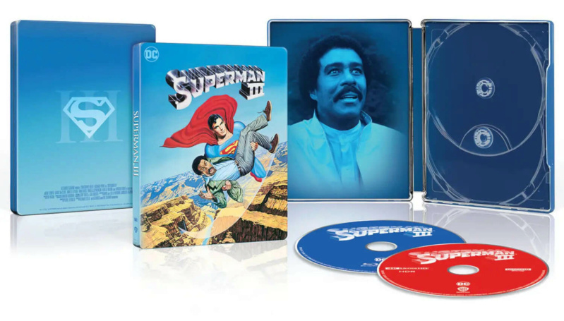 Superman I-IV - coffret steelbook 4K Steelb11