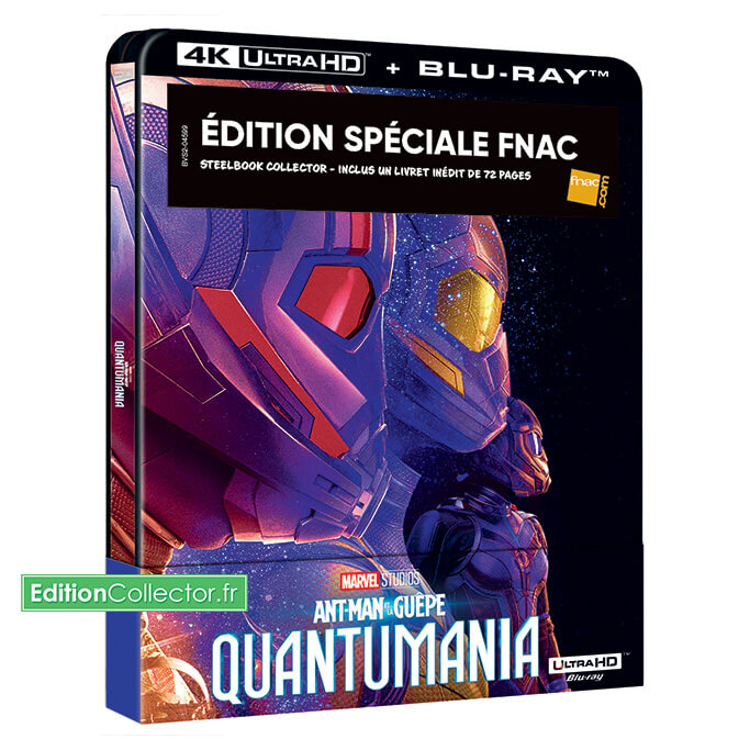 Ant-Man et la Guêpe : Quantumania - steelbook 4K Steelb14