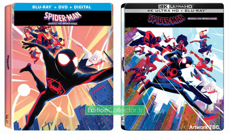 Spider-Man : Across The Spider-Verse - steelbook 4K Steelb23