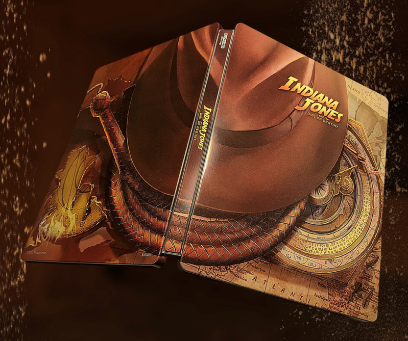 Indiana Jones et le Cadran de la destinée - steelbook 4K Steelb35