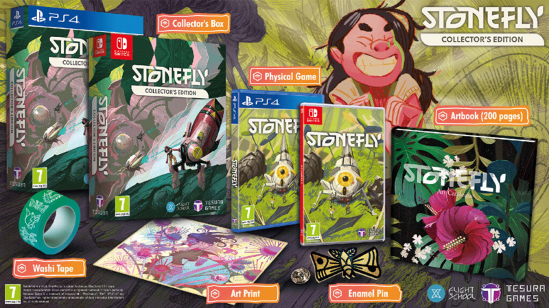 Stonefly - édition collector ( ps4, switch ) Stonef10