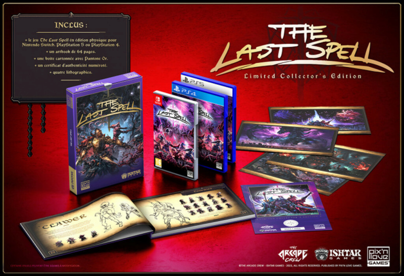 The Last Spell - édition collector PS5, PS4, Switch The-la15