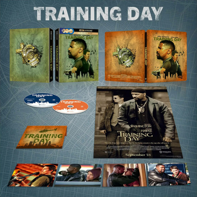 Training Day - steelbook édition collector+ edition steelbook simple Tr10