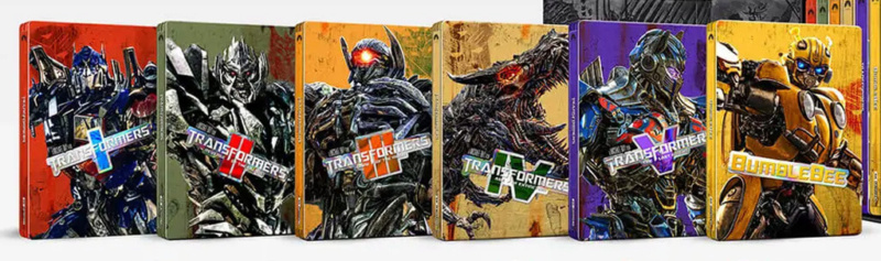 Transformers - Coffret 6 steelbook Transf11