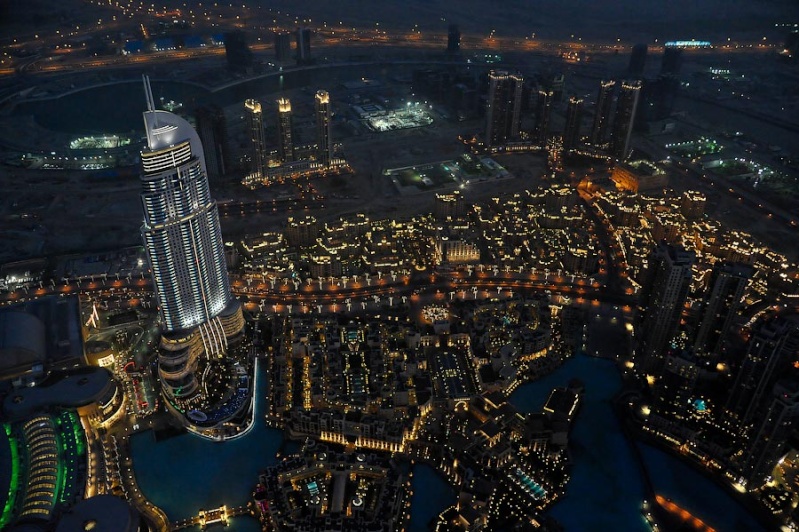 من فوق قمة (برج خليفه) - دبي Ekskur25