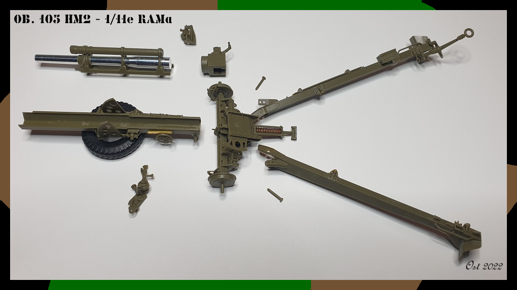 [Montage en cours] [AFV Club AF 35160] 105mm Howitzer M2A1 & Carriage M2 20220810