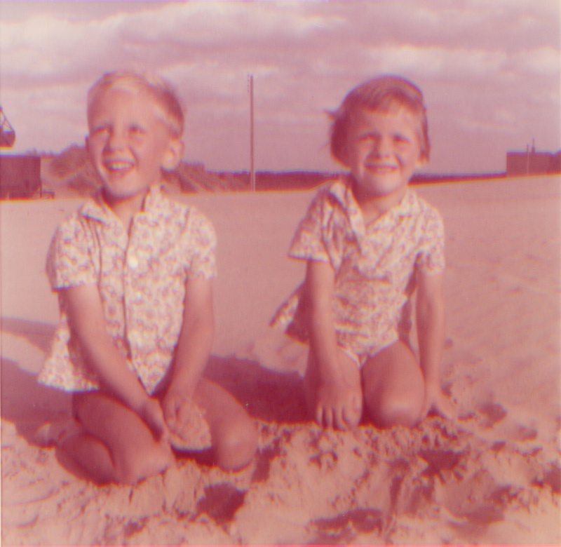 Photos famille Marrant à la plage 1957/1961 Clipon21