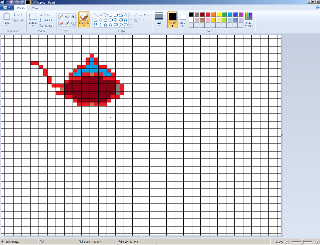 Making graph paper in Ms Paint; Useful to build (Addon to Redd's Building Guide) 612