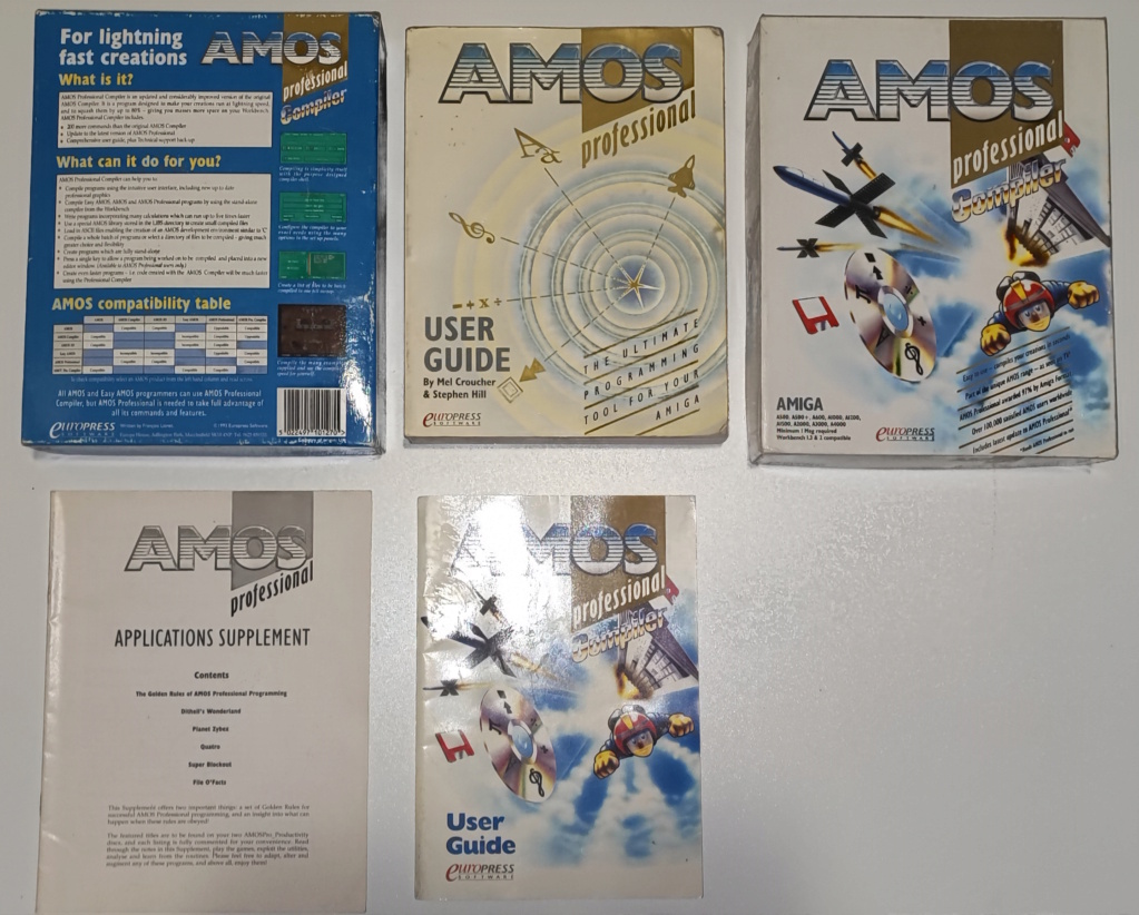 [VDS] Logiciels Amiga (Amos, Amos Pro, Compiler, Blitz Basic) - Lot possible Am0410